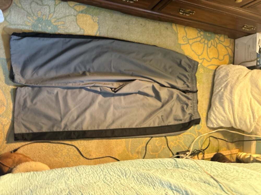 Nike Gray and Black Tracksuit Training Pants XXL 377786-065